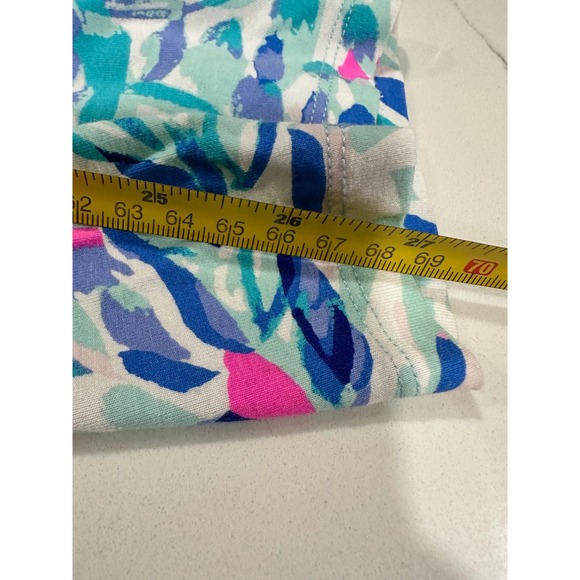 Lilly Pulitzer Womens Printed Sleeveless V Neck Jogger Jumpsuit Size S - Picture 7 of 7